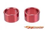 Corally Alu Spacer Ring - Inner Dia 6.35mm - 2pcs C-00100-027