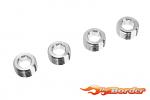 Corally Aluminum Adjusting Nut - M10x1 - 4pcs C-00130-064