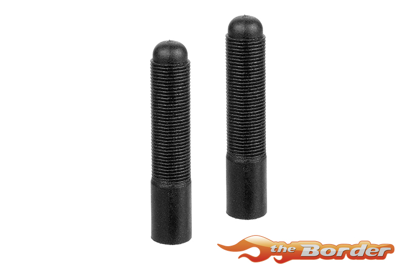 Corally Composite Body Mount - Short Threaded 2pcs C-00100-052 - Afbeelding 3