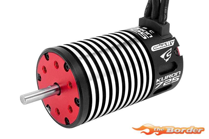 Corally Electric Motor 1/8 Kuron 725 4-Pole 2150KV Brushless Sensorless C-54054