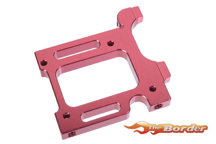 Corally FSX-10/SSX-10 Alu. Rear Bulkhead Motor 7075 T6 - Right C-00120-016