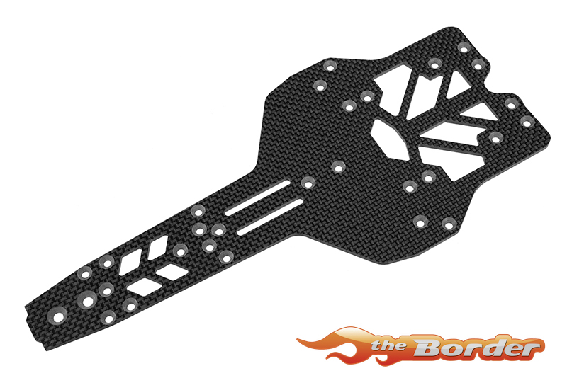 Corally FSX-10 Chassis - Graphite 2.5mm C-00120-001