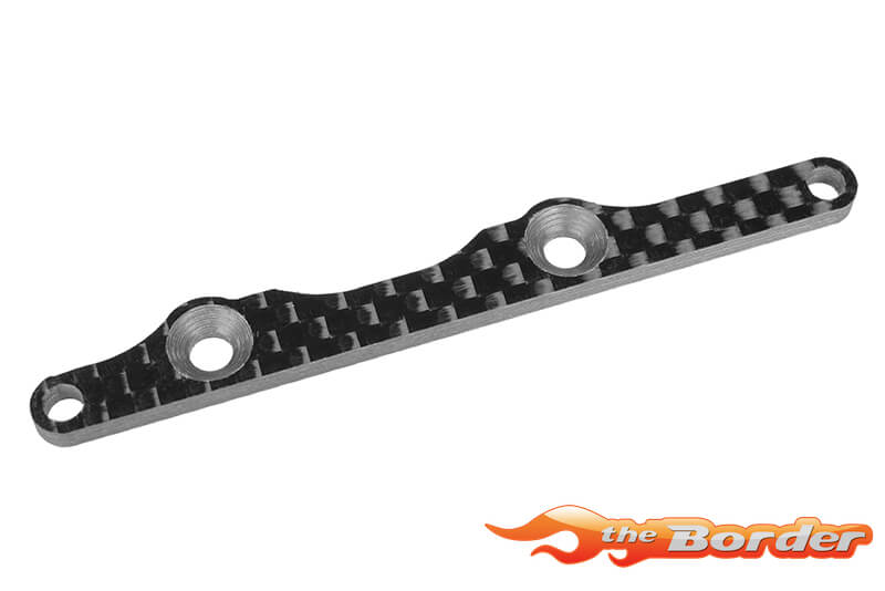 Corally FSX-10 Rear Wing Bulkhead Plate - Graphite 2.5mm C-00120-009