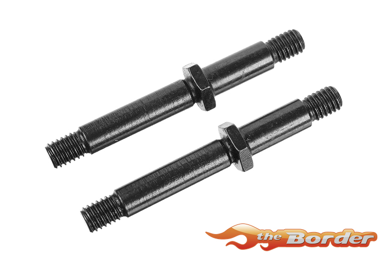 Corally Front Wheel Axle - Steel 2pcs C-00100-040