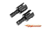 Corally Gear Diff. Outdrive Adapter - Steel - 2 pcs C-00140-035