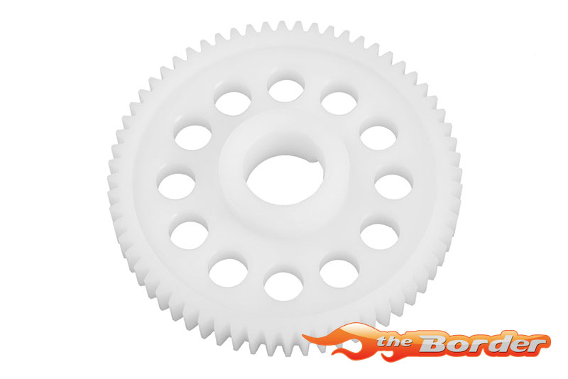 Corally Precision Machined Delrin Main Gear 32DP 64T - 1pc C-00130-210