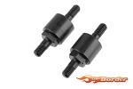 Corally Servo Saver Spacer Nut - Steel - 2 pcs C-00140-010