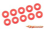 Corally Shock Body O-Ring - Silicone - 2.9x6.5mm - 10 pcs C-00140-063