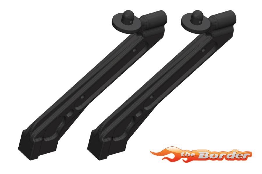 Corally Shock Tower Brace - Body Mount - Rear - Composite - 2 pcs C-00180-105