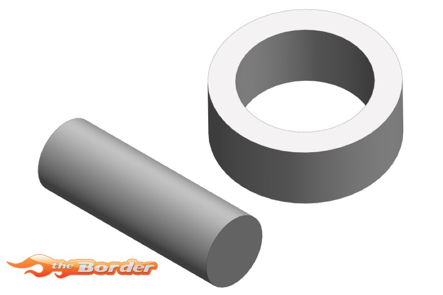 Corally Stub Axle Pin - for input shaft - Steel C-00250-066 - Afbeelding 3