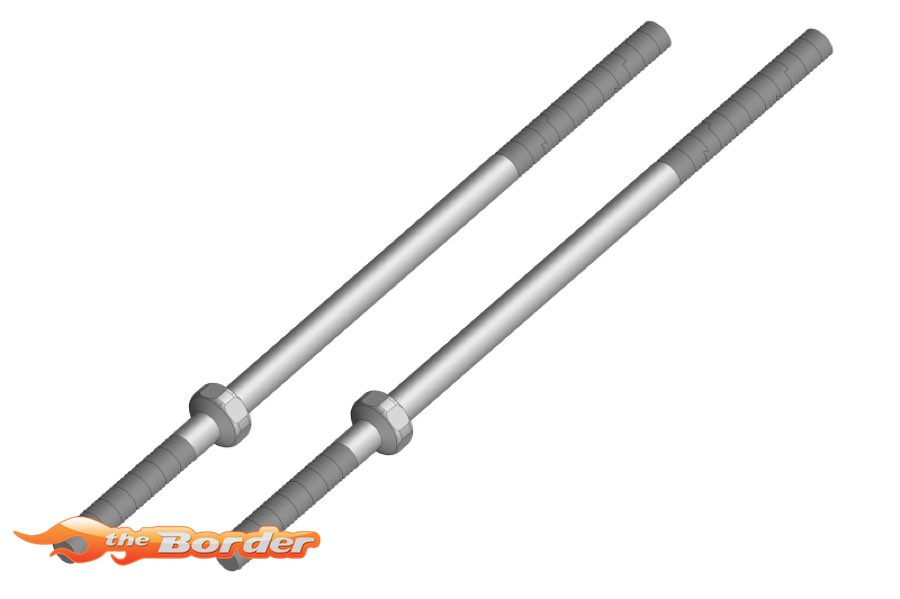 Corally Turnbuckle 80 mm - M3 - Steel - 2 pcs C-00250-052
