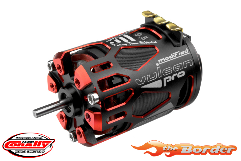 Corally Vulcan Pro 1/10 Competition Brushless Motor 9.5T 3700KV C-61076