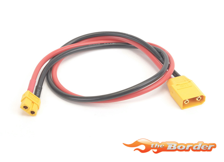 CoreRC XT60 Female to XT90 Male Charging Cable 12AWG 50cm CR762