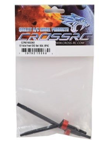 CrossRC CVD Drive Shafts (2) for SG4-C G1 Front Axle (Metal) 97400383