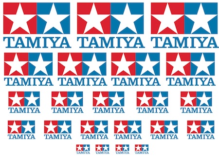 Decal Sheet Tamiya Flags BRPD1006