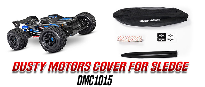 Dusty Motors Universal Dust Cover Size XL (fits Traxxas Sledge) DMC1015