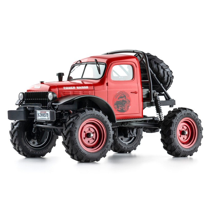 FMS 1/24 Power wagon FXC24 crawler RTR car kit Red FMS12401RTR-RED