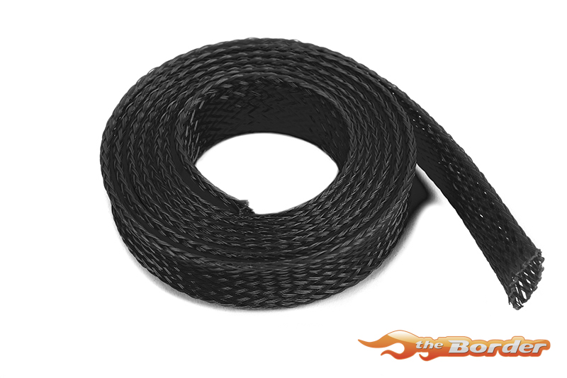 G-Force Wire Protection Sleeve - Braided - 10mm - Black - 1m GF-1476-030