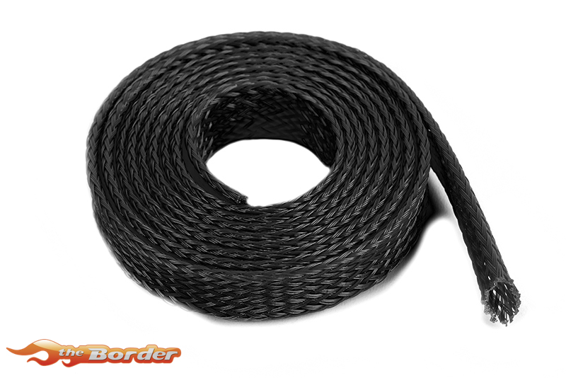 G-Force Wire Protection Sleeve - Braided - 8mm - Black - 1m GF-1476-020