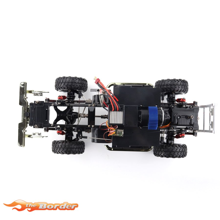 HG P409 2.4Ghz 4x4 Scale Hi-Lux Crawler Pick-Up 1/10 RTR White