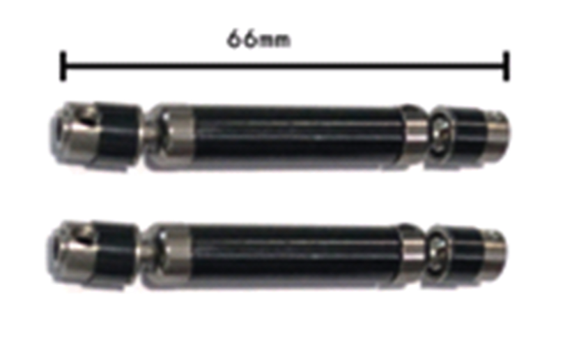 HG Complete 66mm Front & Rear Transmssion Axle for P803 X021 - Afbeelding 3