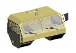 HG Complete Cabin for P803 Desert Yellow P0006