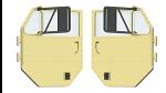 HG Complete Doors Left & Right for P803 Desert Yellow P0007