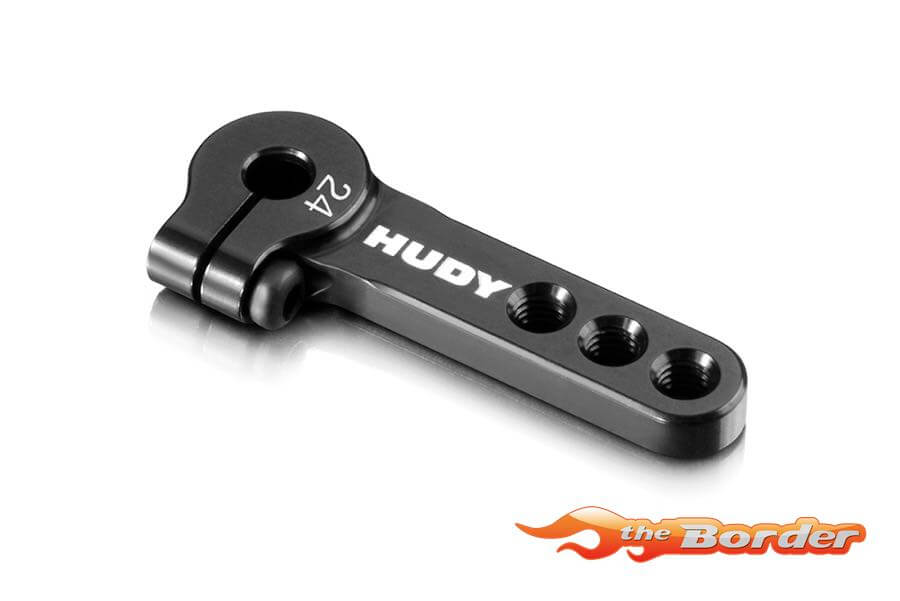 HUDY Alu Clamp Servo Horn Hitec 3-Hole - Offset - 24T H293408