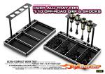 HUDY Alu Tray for 1/10 Off-Road Diff & Shocks 109801