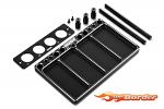 HUDY Alu Tray for 1/8 Off-Road Diff & Shocks 109802