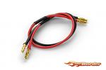 HUDY Cable 300Mm With 4Mm Banana Plugs 104091