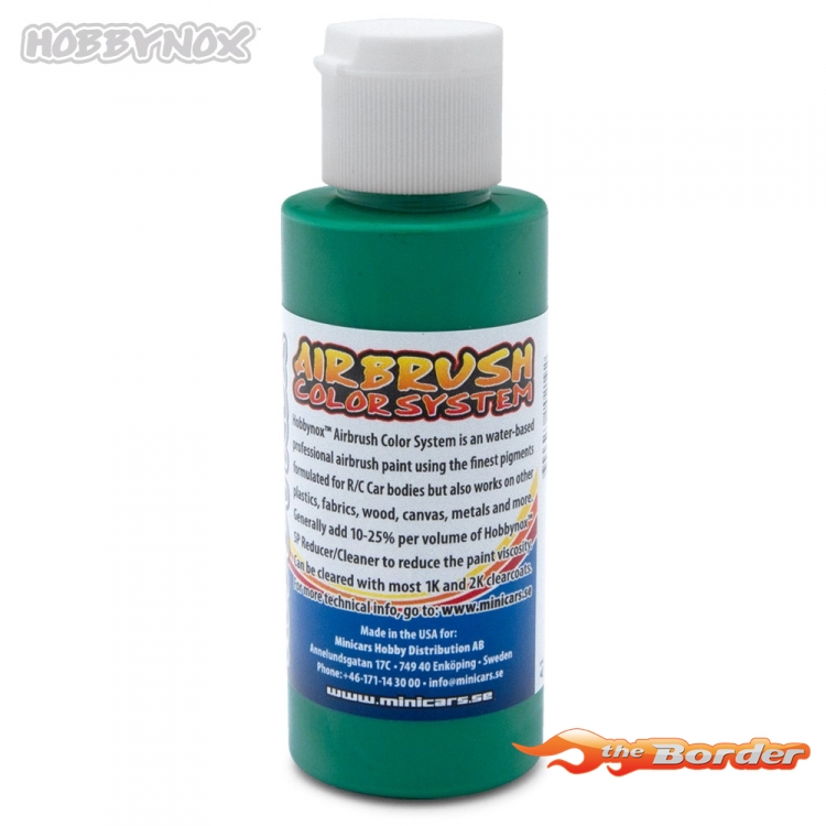 Hobbynox Airbrush Color Solid Green 60ml HN22110