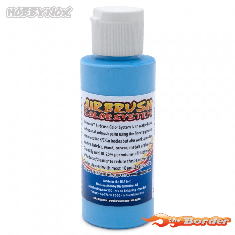 Hobbynox Airbrush Color Solid Sky Blue 60ml HN22090