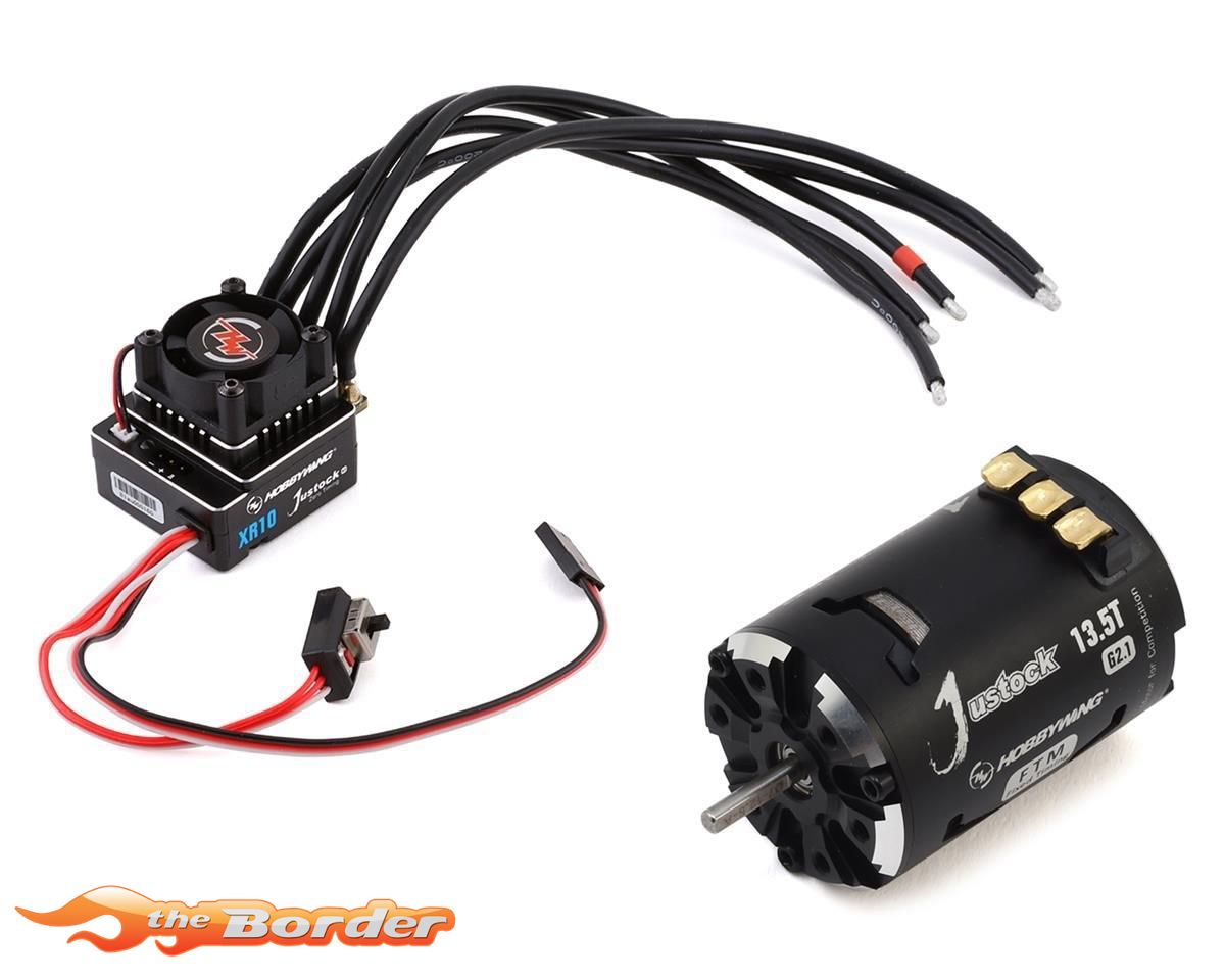 Hobbywing Justock Combo XR10 JS4 G3 Black 13.5T G2.1 Brushless Motor HW38020320