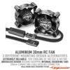 Hudy Alu RC Fan 30mm - Top/Side Mount 4 Hole 293102 - Afbeelding 4