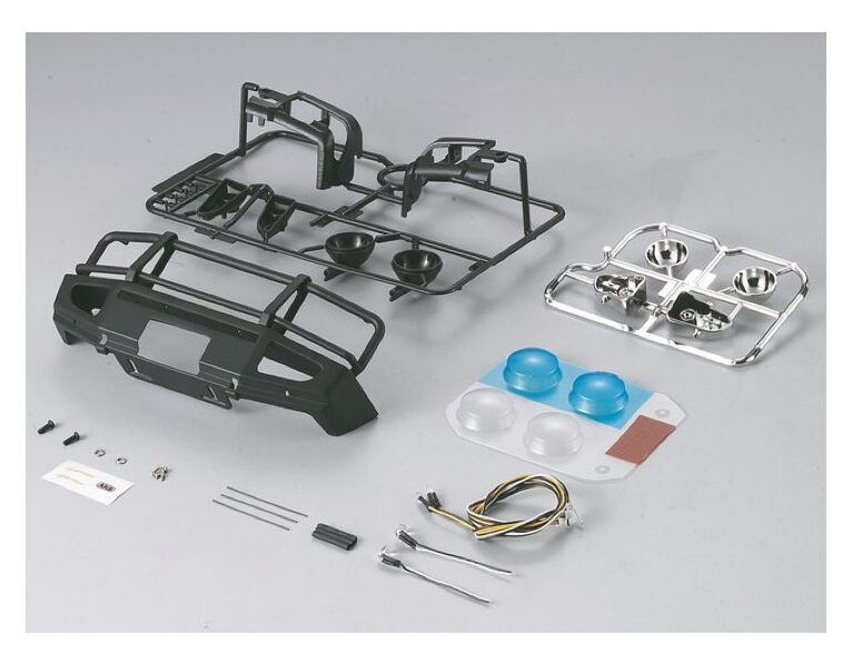 KillerBody Toyota Land Cruiser 70 - Alu Black Bumper incl. LEDs KB48689