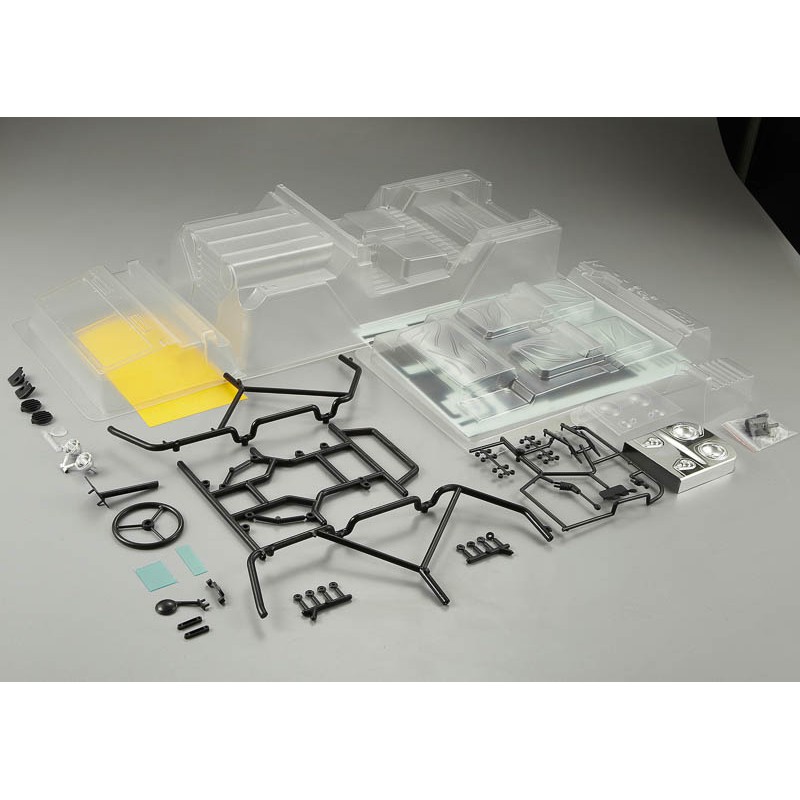 KillerBody 1/10 Crawler WARRIOR Clear Body Kit all-In KB48442