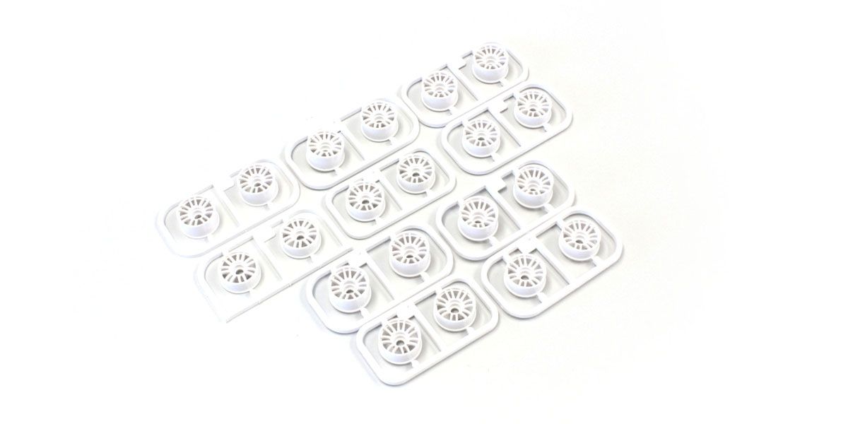 Kyosho Multi Offset Wheel Set II White/RAYS RE30 MZH131WB