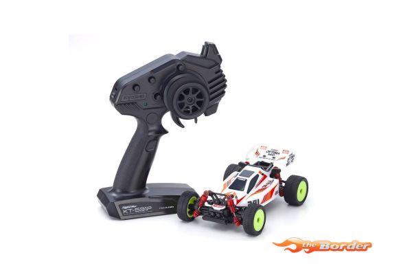 Kyosho MINI-Z Buggy Readyset Turbo Optima Mid Special - White 32092W