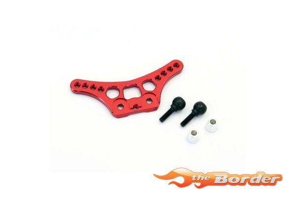 Kyosho alum. Front Shocktower Red MBW-015R