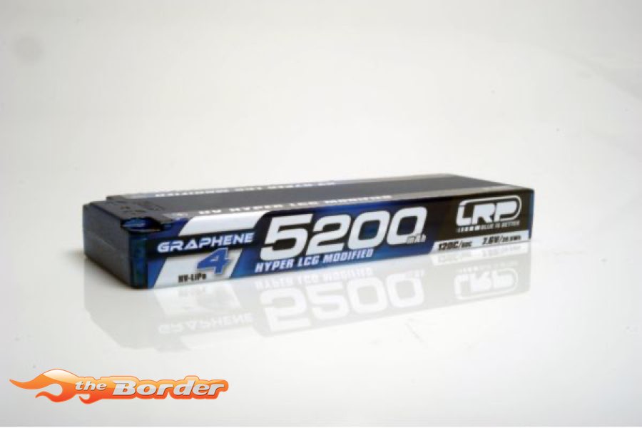 LRP HV LCG Modified GRAPHENE-4 5200mAh Hardcase Akku 7.6V LiPo 135C/65C 431272