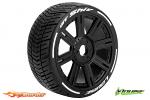 LouiseRC 1/8 GT SHIV Onroad Tyres - Soft - Black Wheel (2) LR-T3284SB