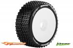 LouiseRC B-Hornet 1/8 Tyres White Dish Super Soft (2) LR-T3150VW