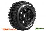 LouiseRC B-Pioneer Black Flex Rims Rear - 1/5 Buggy Tires LR-T3243B