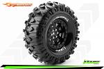 LouiseRC CR-Rowdy 1-10 Crawler Tire Set Super Soft 1.9" 1 Pair LR-T3233VB