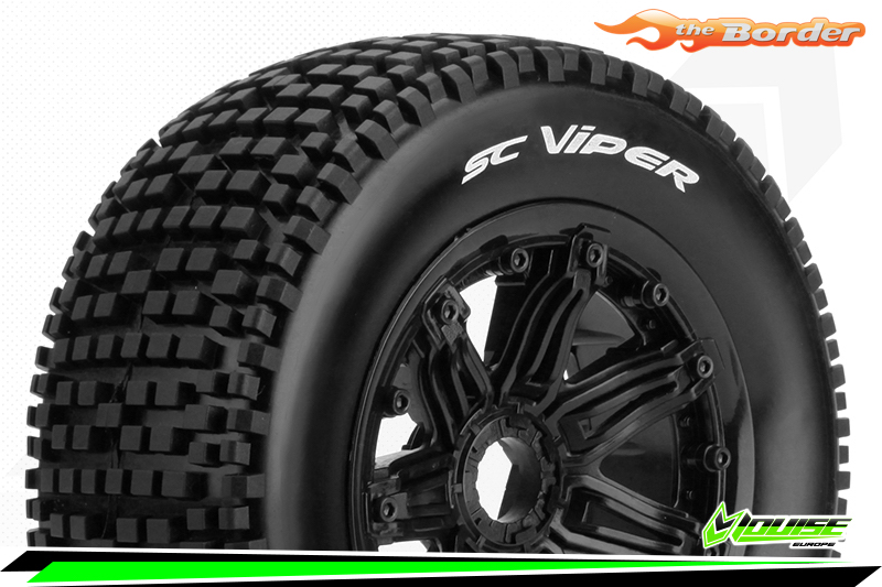 LouiseRC SC-Viper Short Course Truck Tires 24mm Hex - 1/5 Buggy Tires LR-T3294B
