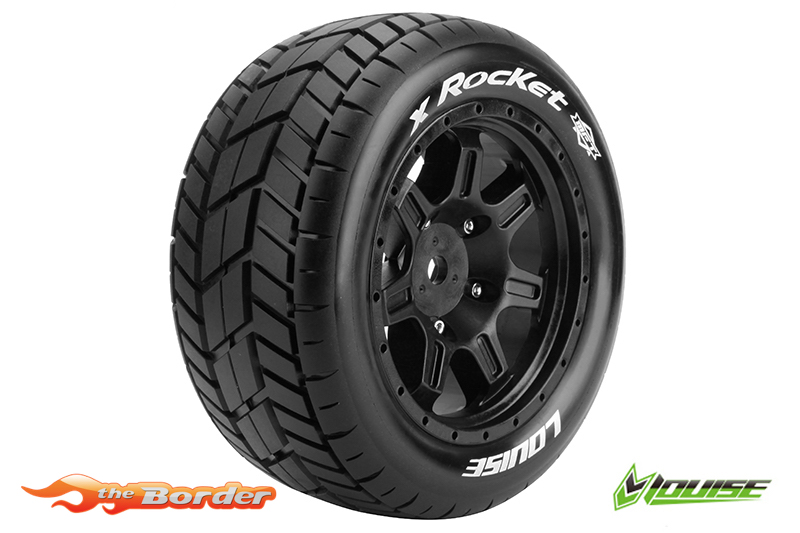 Louise RC X-Rocket Tyres for X-Maxx (2) LR-T3295B