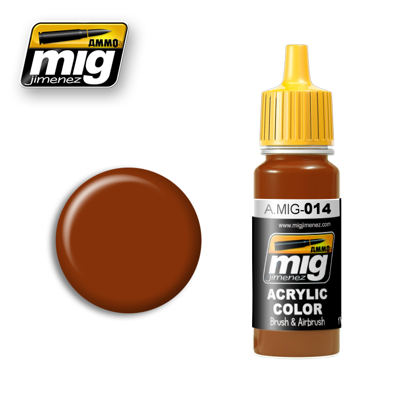 MIG Ammo RAL8012 Rotbraun AMIG0014
