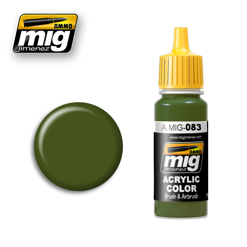 MIG Ammo Zashchitniy Zeleno (Russian Postwar Green) AMIG0083 - Afbeelding 2