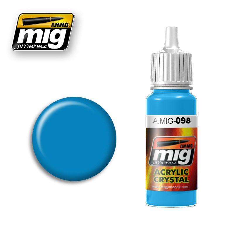 MIG Ammo Crystal Light Blue AMIG0098